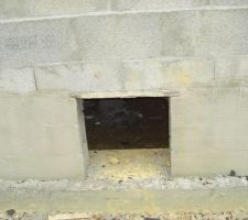 Entrée du Vide Sanitaire