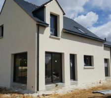 Enduit en cours "Blanc de la côte"