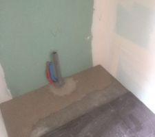 Douche italienne du RDC