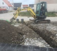 Raccordement des eaux usées et eaux pluviales