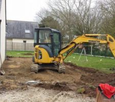 Début des travaux : les 1ères heures