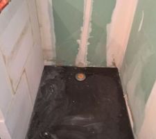 Réalisation de la douche italienne