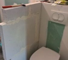 Séparation du wc