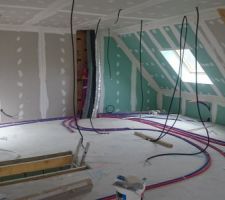 Salle de bain et mezzanine