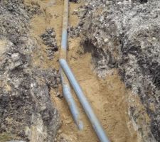 Mon mari se charge des canalisations eaux us&eacute;es ,eau pluviale,rendu &agrave; la fin...apr&egrave;s plusieurs heures de boulot ?