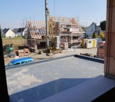 &Eacute;tanch&eacute;it&eacute; du toit au-dessus du garage