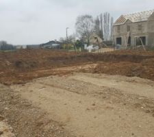 Terrassement des longrines et vide sanitaire