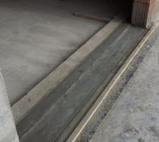 Seuil de porte-fen&ecirc;tre