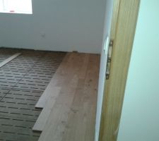 Réalisation du parquet du 1er etage