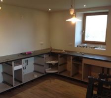 Cuisine en cours de montage