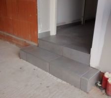Carrelage marche