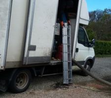 Soufflage laine de roche