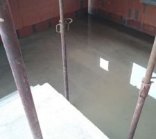 Eau stagnante au RDC_Inf suite à 2 jours de pluie