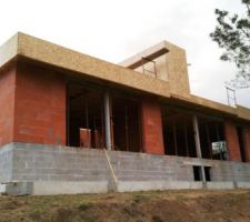 Élévation de la cabane!