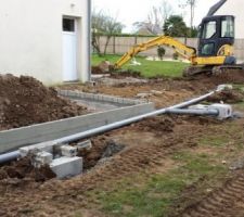 Tuyauterie eaux de pluie