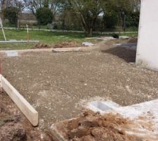 Pr&eacute;paration pour la dalle