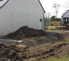 Pr&eacute;paration pour la dalle