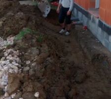 Préparation évacuation pluvial