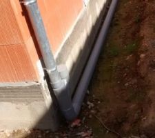 évacuation pluvial