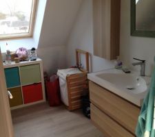 SDB en cours d'aménagement