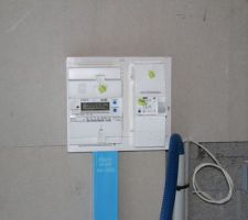 Pose Compteur ERDF (Garage)