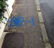 Emplacement futur compteur d'eau