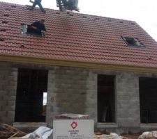 Plus pose des Velux avec volet
