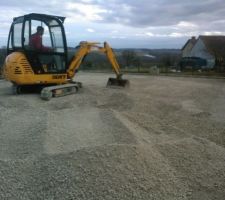 Preparation de la dalle