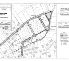 Plan de lotissement (notre parcelle : 18)