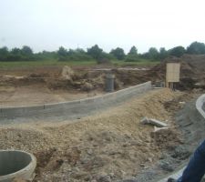 Bordure devant chez nous