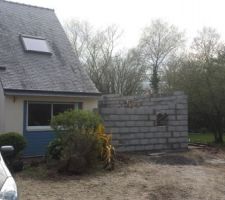 Vue de l'avant de la maison