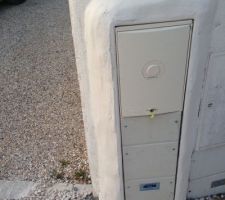 Integration du sarco dans le mur existant