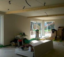 Plafond pièce de travail