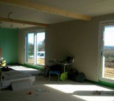 Plafond pièce de travail