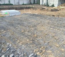 Réalisation de l'accès chantier