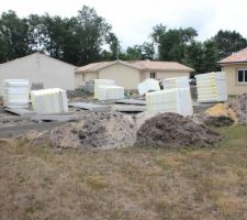 Livraison des hourdis