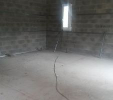 Pose des rails isolation/placo