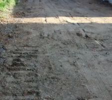 Le chemin après la remis en état
