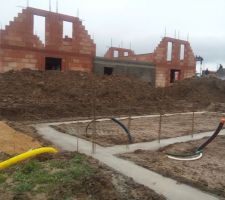 D&eacute;but des travaux