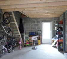 Rangement/am&eacute;nagement du garage/grenier