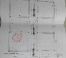 Coffrage plancher compris dans le permis de construire, qui n'a pas grand chose à voir avec le plan définitif, mais le côté technique m'intéresse...