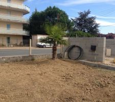 Construction de notre terrasse en pavés de Navarre