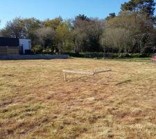Le terrain, pr&eacute;paration avant le terrassement