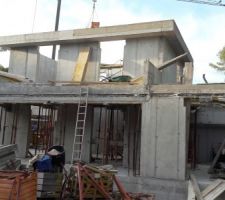 Mise en place casquettes etage