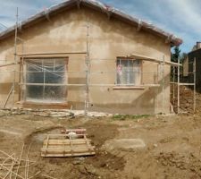 Crepis fini ( grain et encadrement en gratt&eacute;)