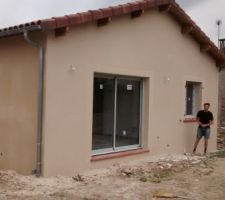 Crepis fini ( grain et encadrement en gratt&eacute;)