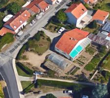 Vue a&eacute;rienne avant les travaux