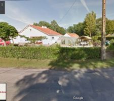 Vue de face avant les travaux