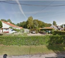 Vue de face avant les travaux