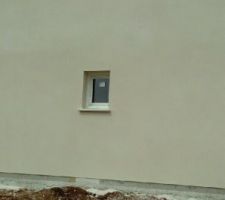 Enduit facade en cours